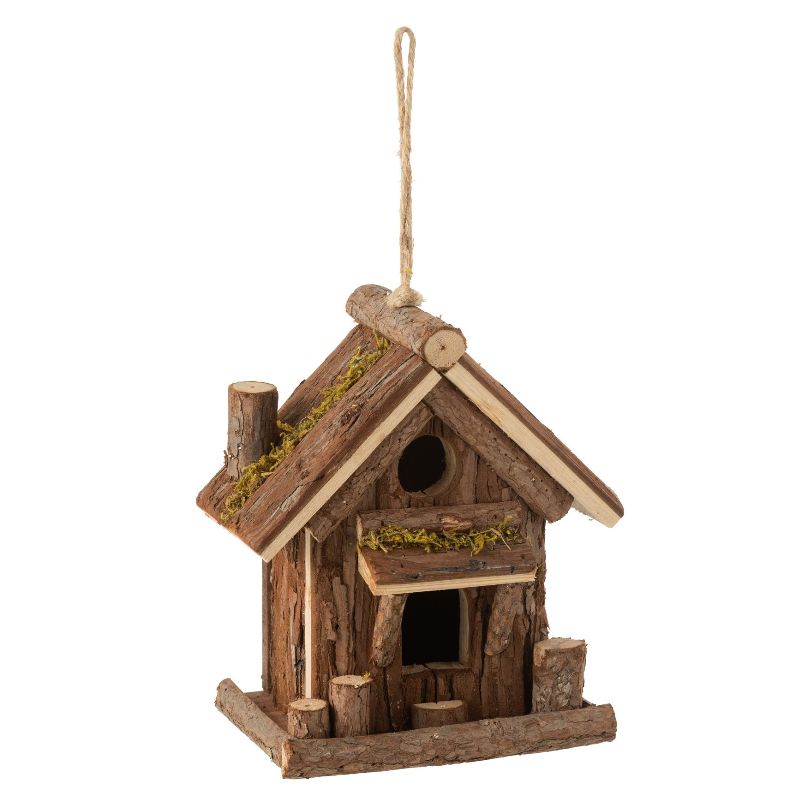 JLine Nichoir bûches sapin marron