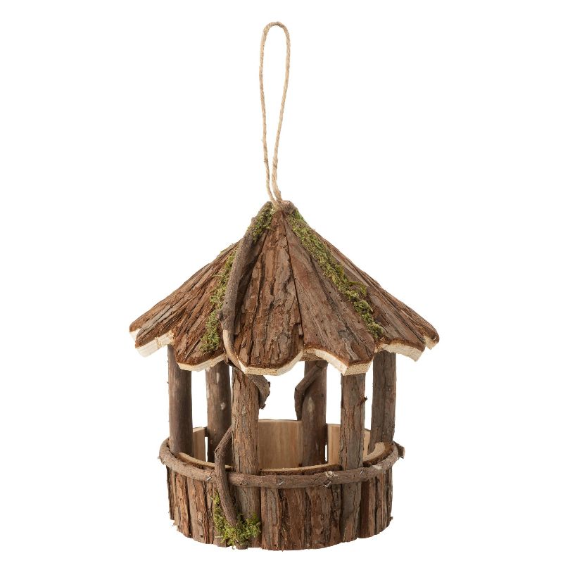 JLine Nichoir Rond sapin marron