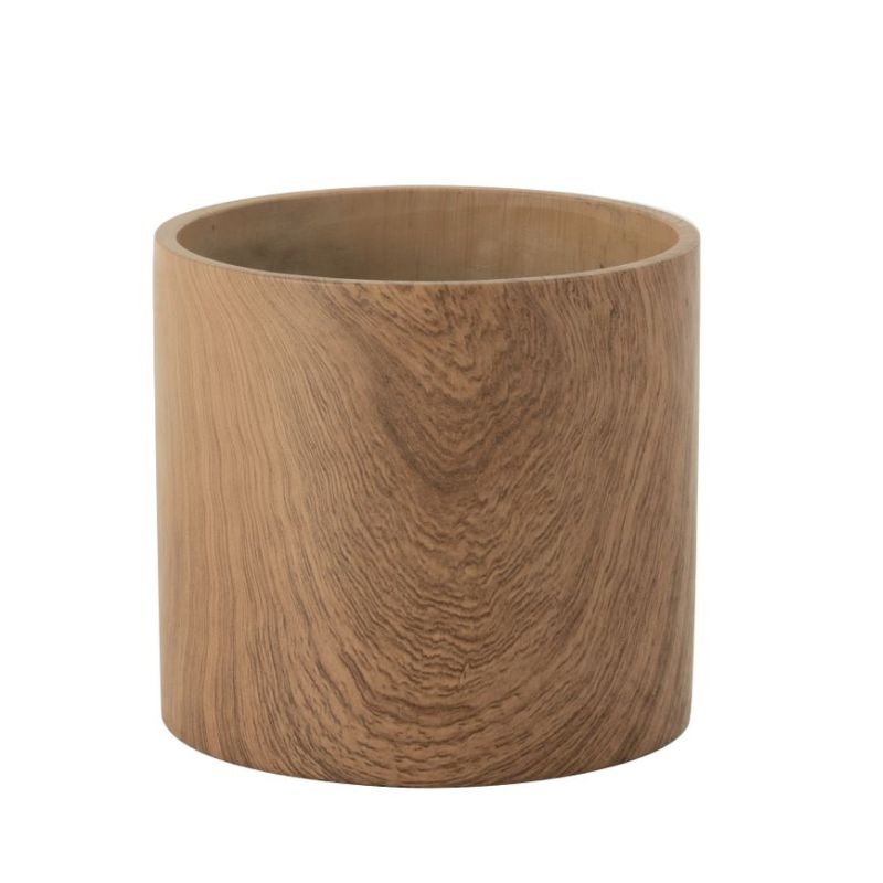 JLine cache pot Forêt ciment marron S