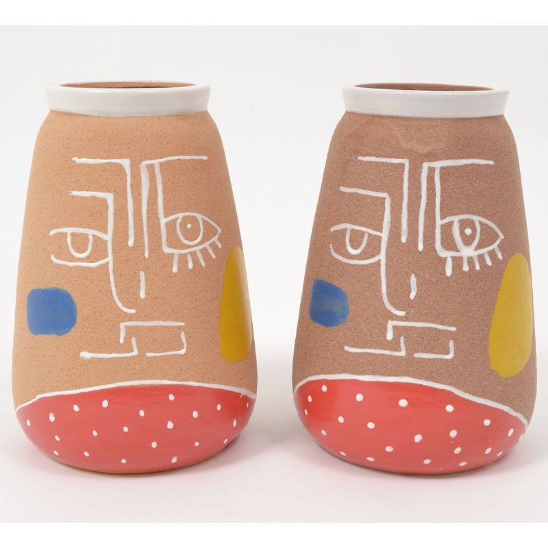 CONNECTING vase visage 26cm