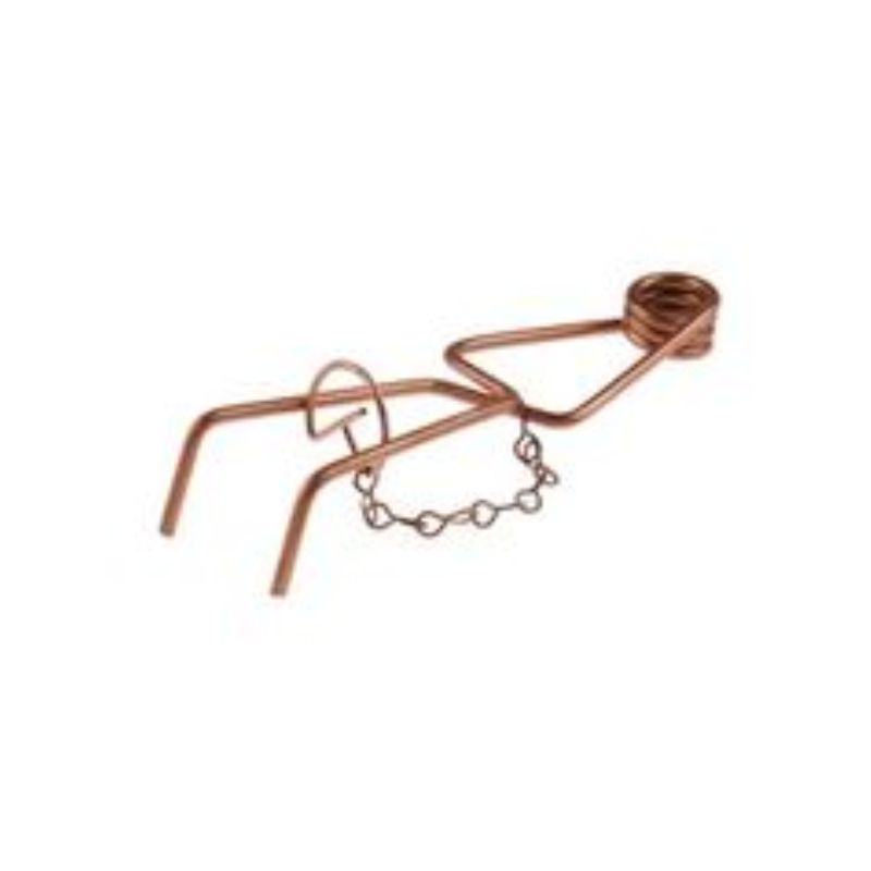 Piège à taupe pince cuivre