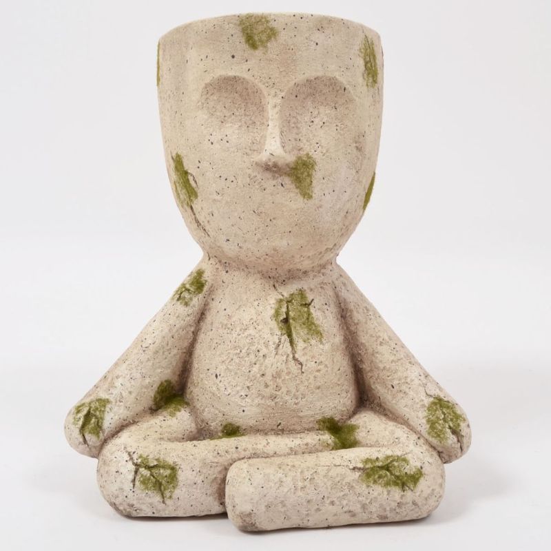 LINETTE cachepot personnage 37cm