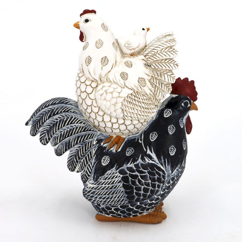 COTTAGE poule double 17cm