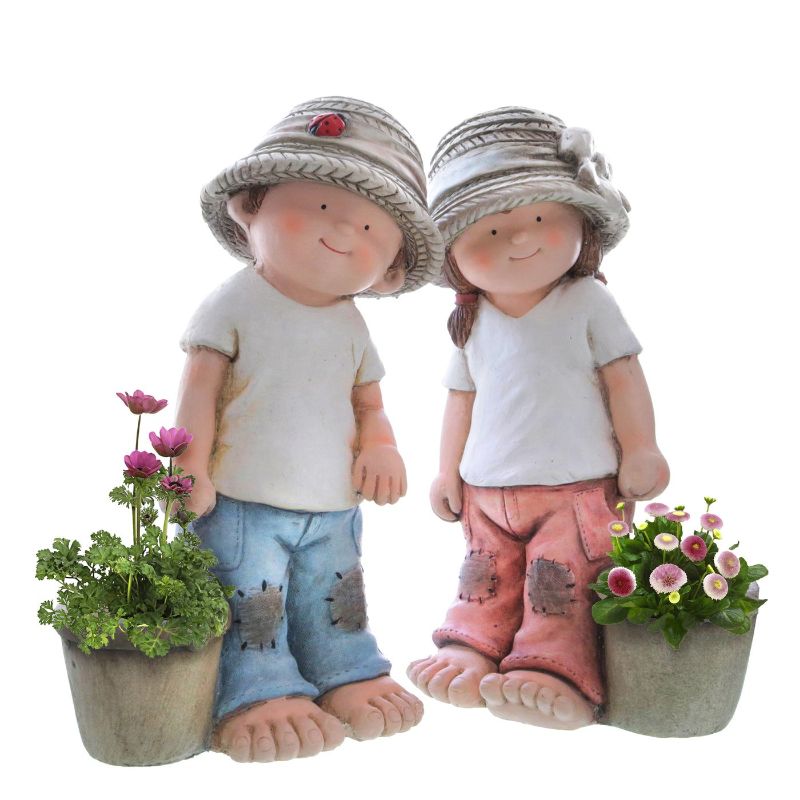 Enfants garden cache pot magnésie