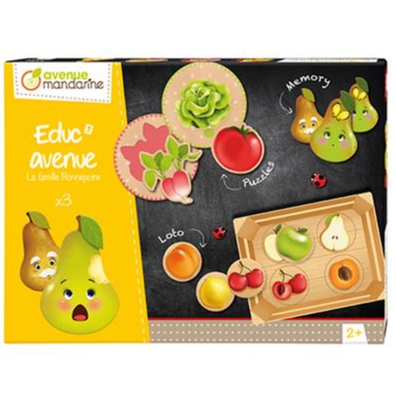 Avenue Mandarine Educ'Avenue La Famille Bonne poire