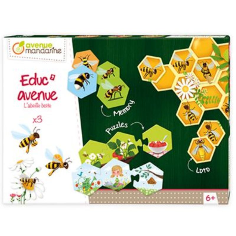 Avenue Mandarine Educ'Avenue L'abeille Boîte