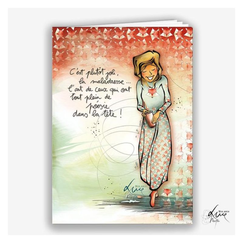 Carnet de notes "C'est plutôt joli la maladresse..."