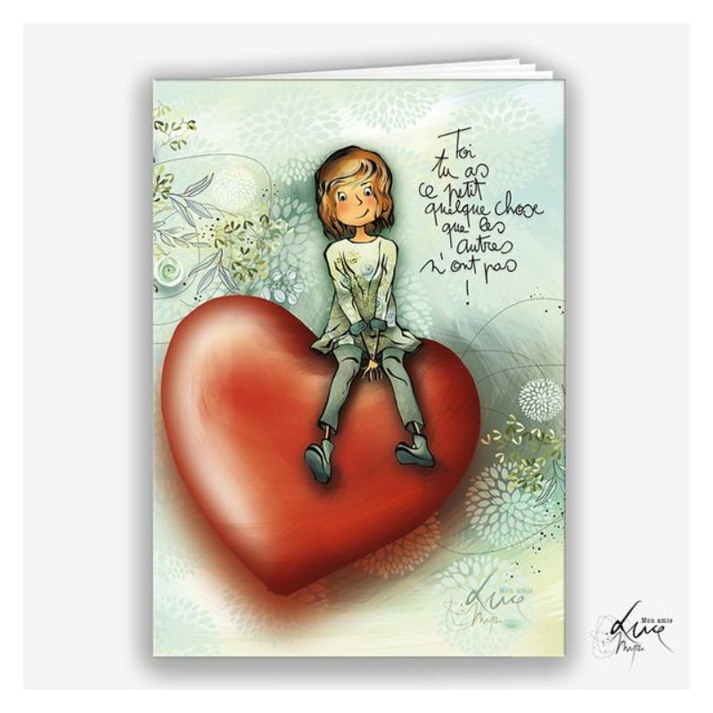 Carnet de notes "Toi, tu as ce petit quelque chose..."