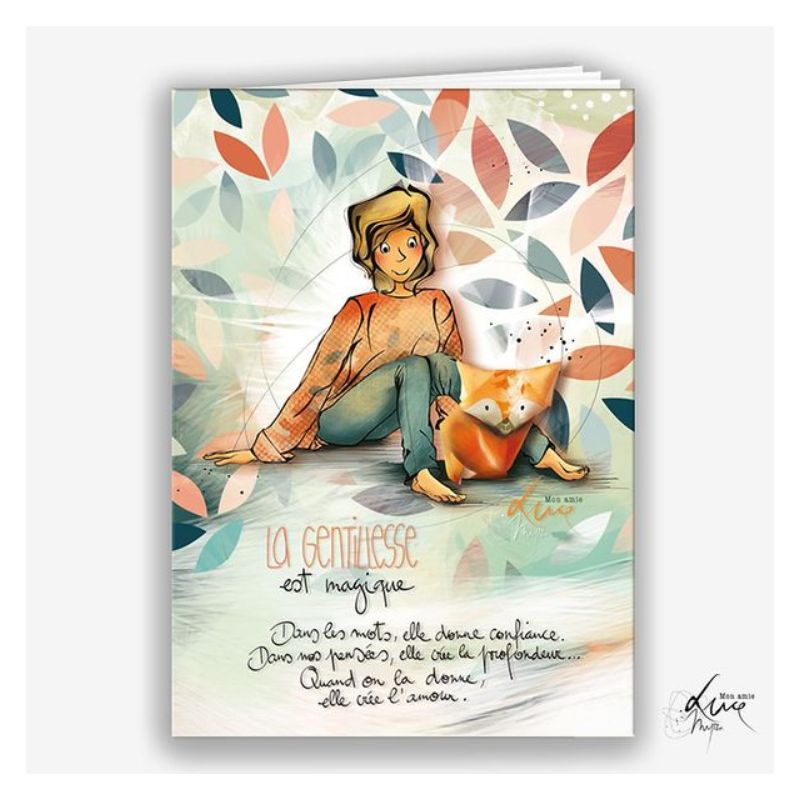 Carnet de notes "La gentillesse est magique..."