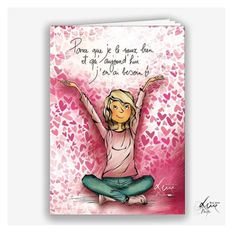 Carnet de notes "Parce que je le vaux bien..."