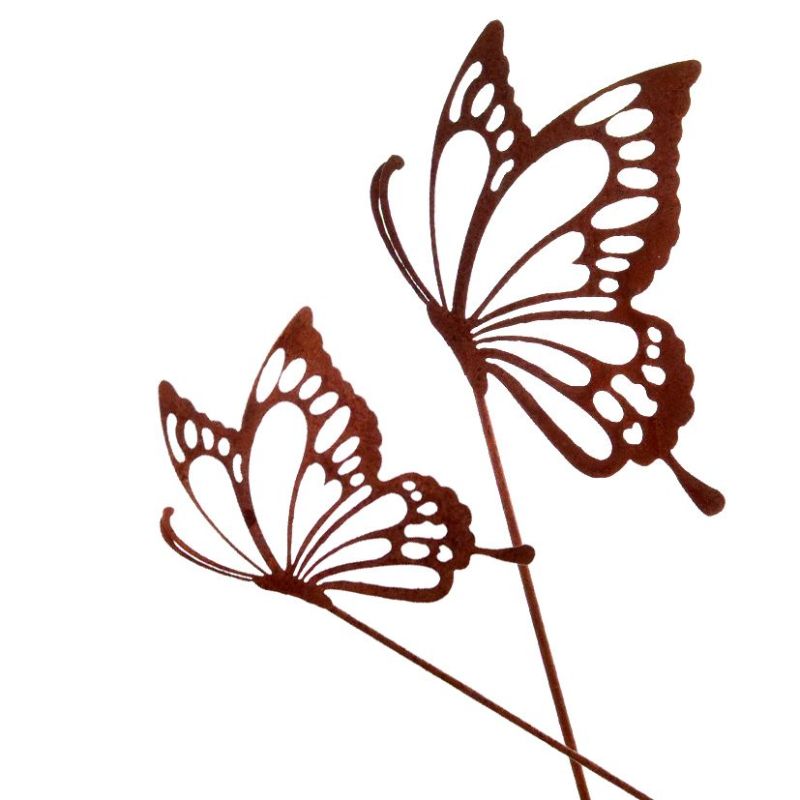 Papillon métal pic 58cm