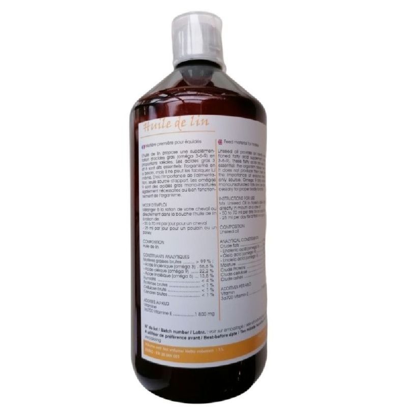 Horse remedy Huile de lin 1L