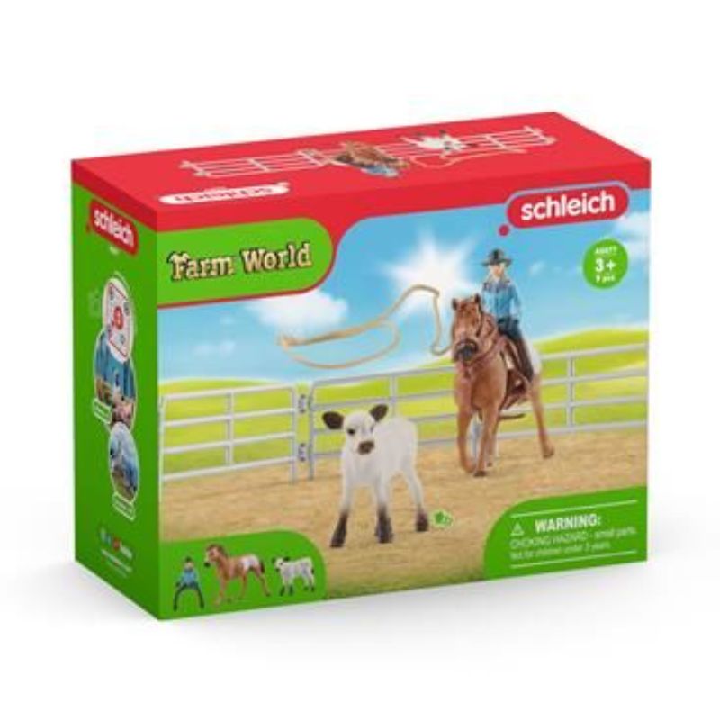 New Team Roping avec Cowgirl