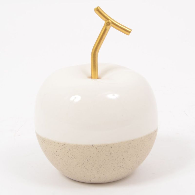 ANJA pomme blanc/nature 16cm