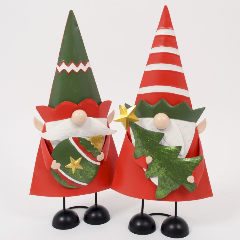 CHRISTMAS père noël métal 56cm