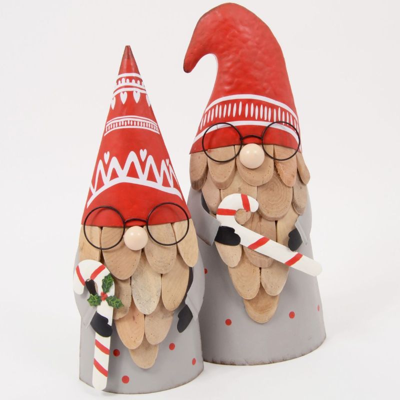 CHRISTMAS père noël métal 51cm