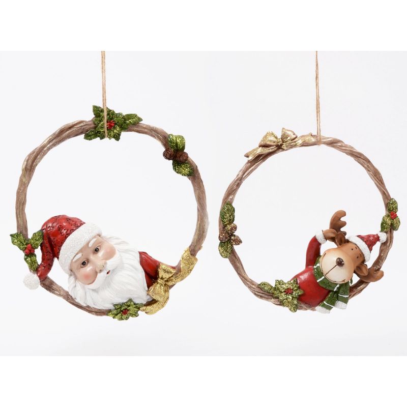 CHRISTMAS suspension Noël 16cm