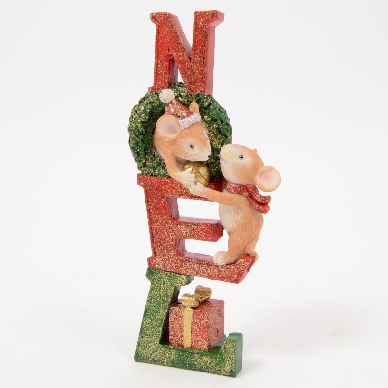 GUS souris de Noël 20cm
