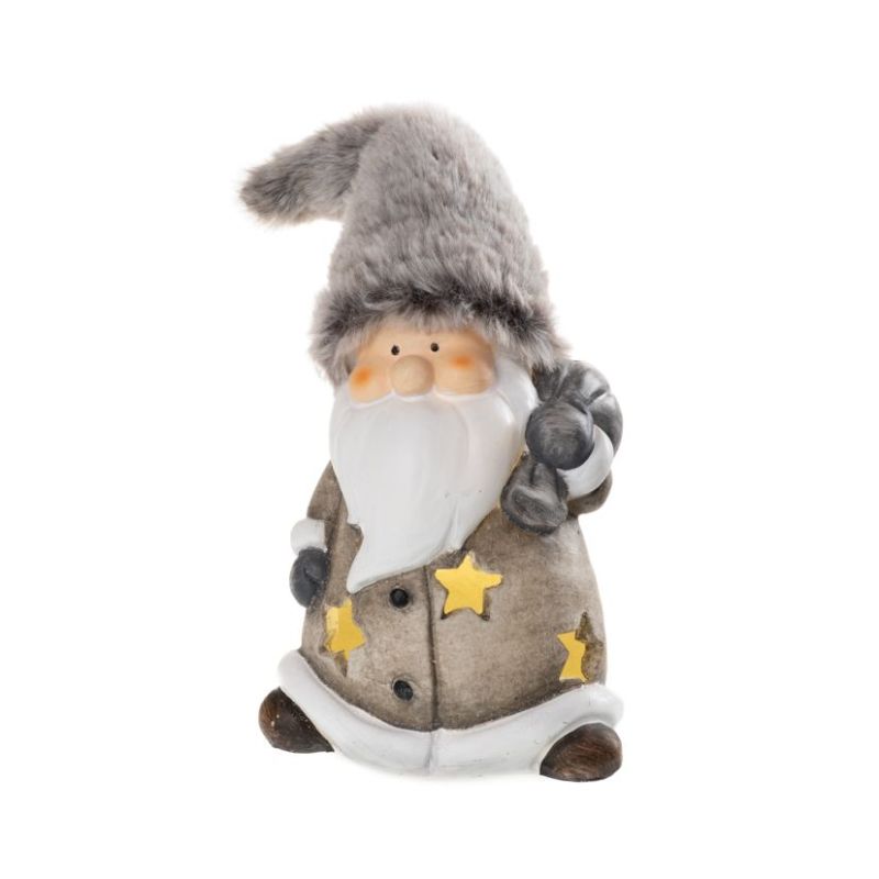 Père Noël Polyrésine W/Led