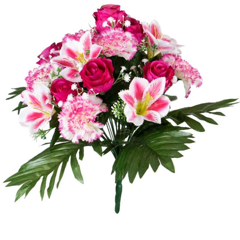 Bouquet rose/alstroemeria rose