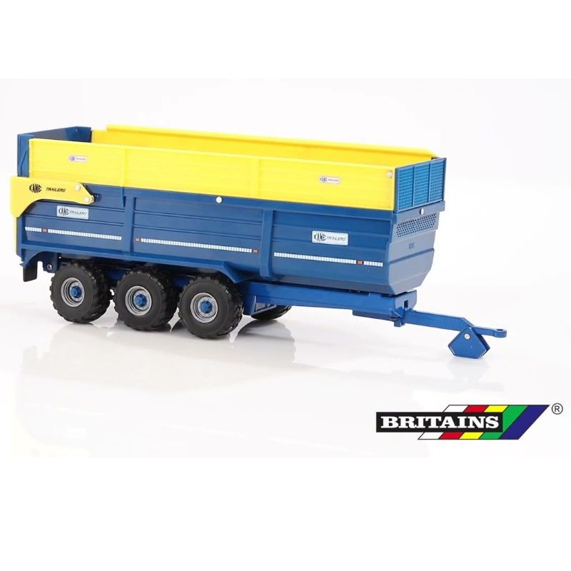 Britains Tri-Axle Halfpipe Silage Trailer 1:32