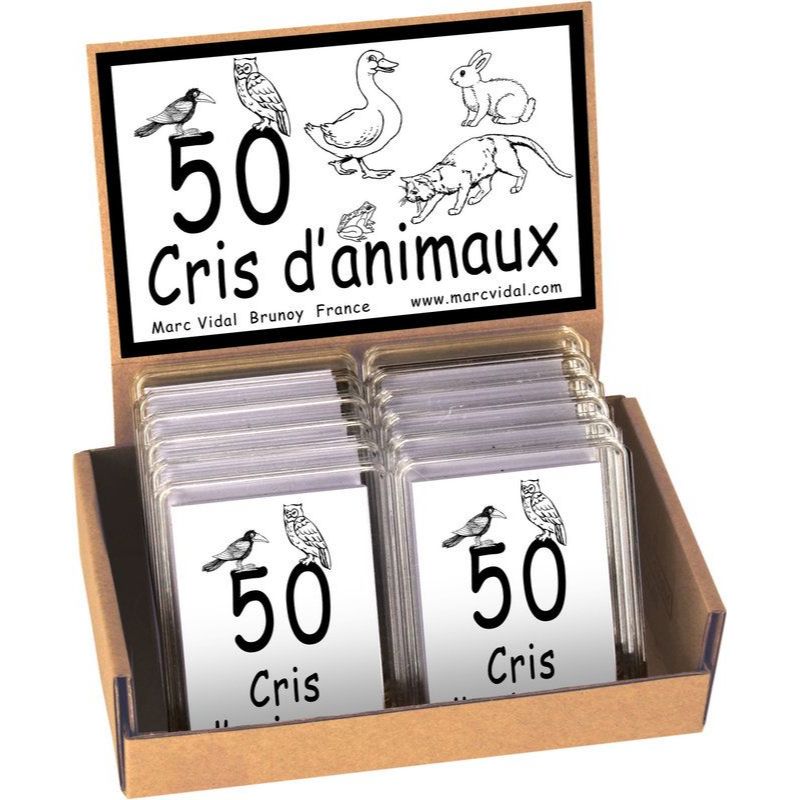 Marc Vidal 50 cris d'animaux
